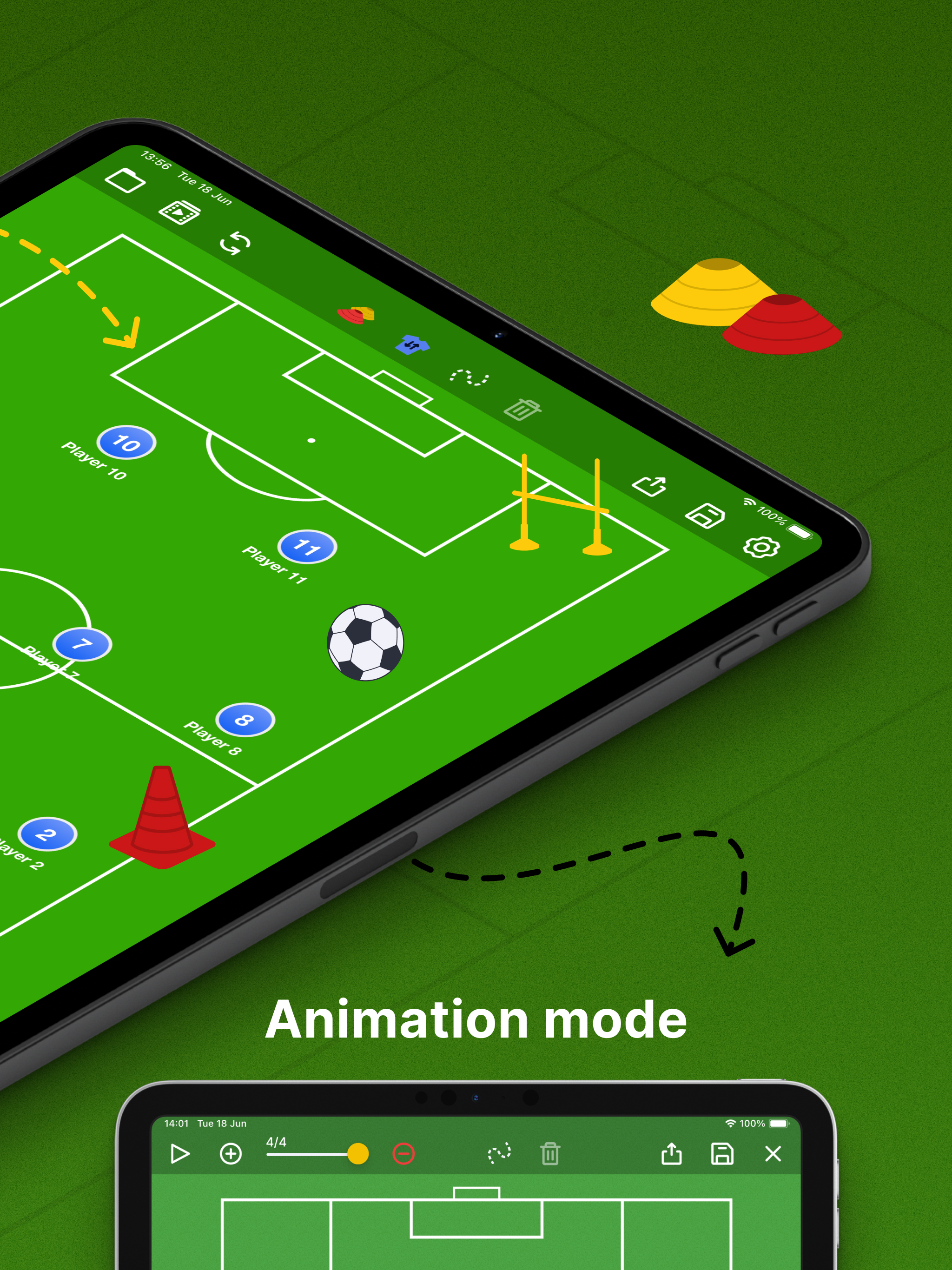 Coach Tactic Board: Soccer screenshot 7
