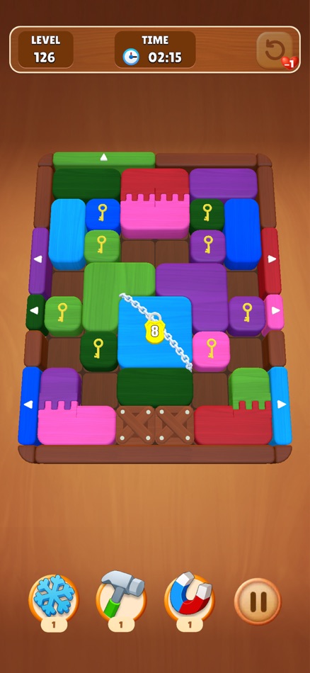 #7. Block Escape: Slide Puzzle (iOS) By: Wejoy Jsc