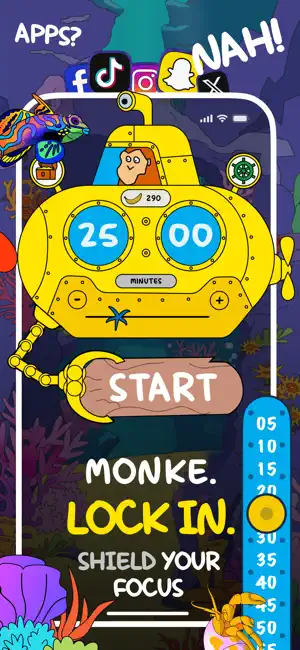 Focus Monke: Pomodoro Timer screenshot 2