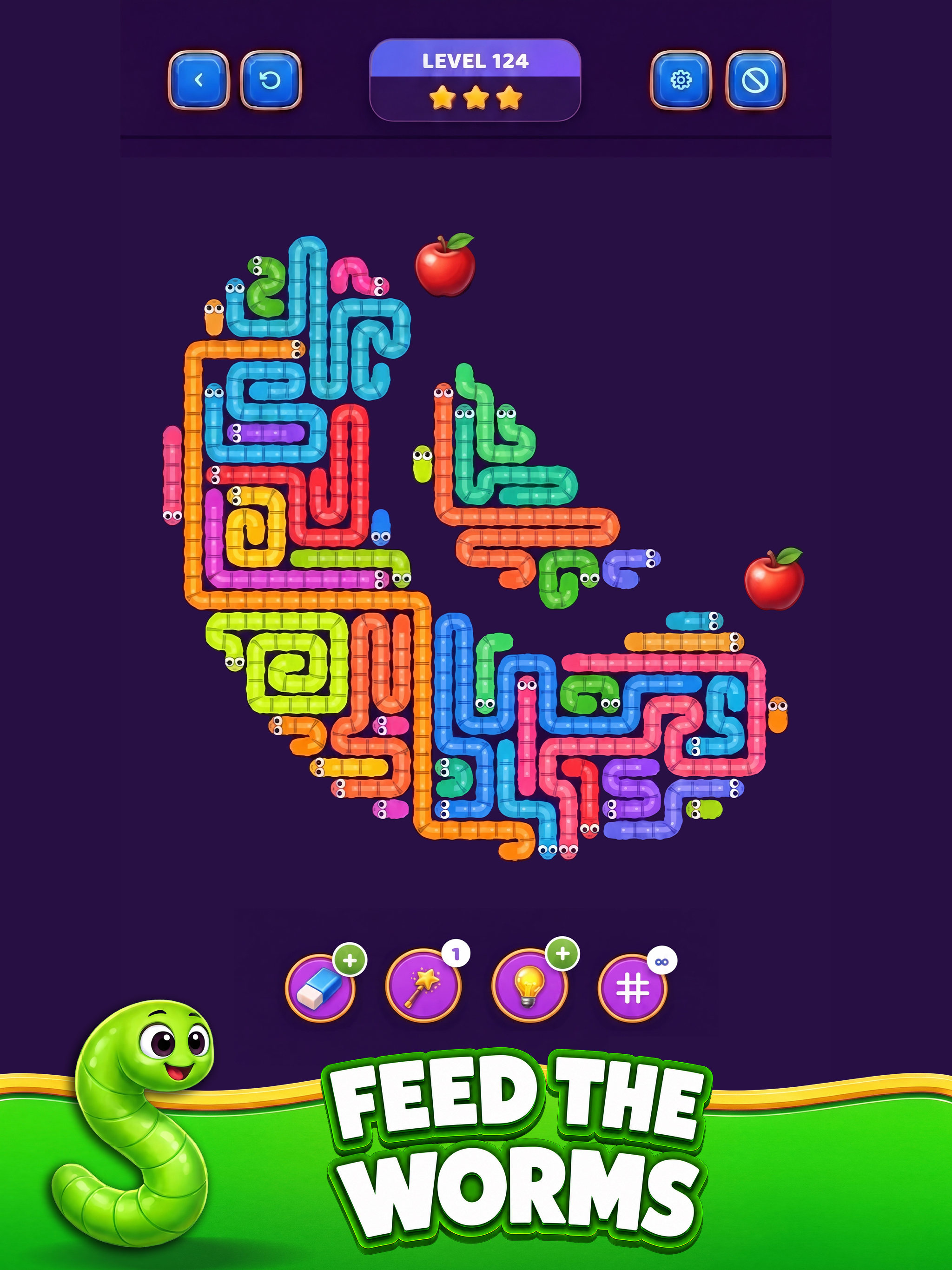 Worm Maze: Logic Puzzle screenshot 9
