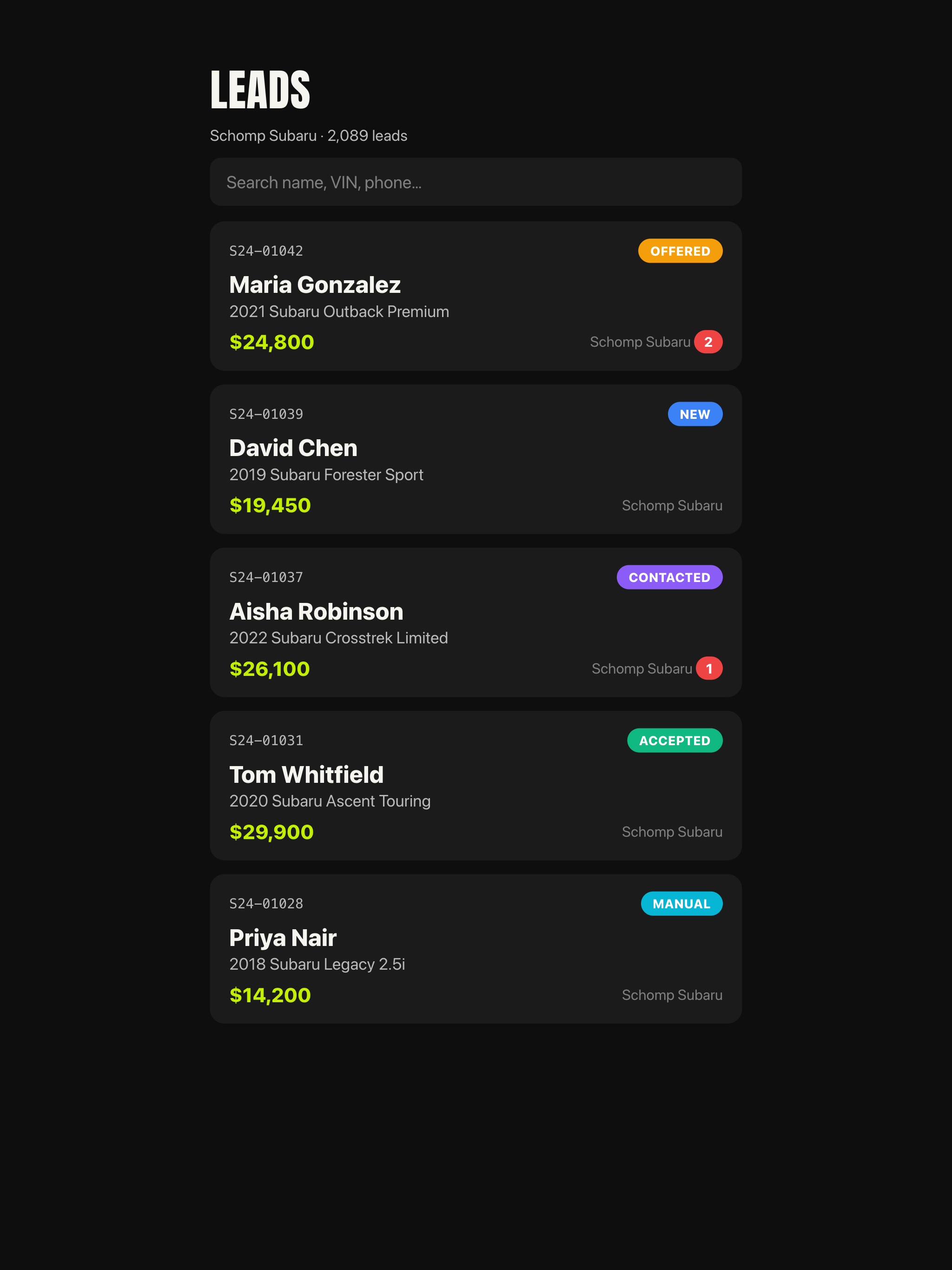 BuyMyWheels screenshot 5