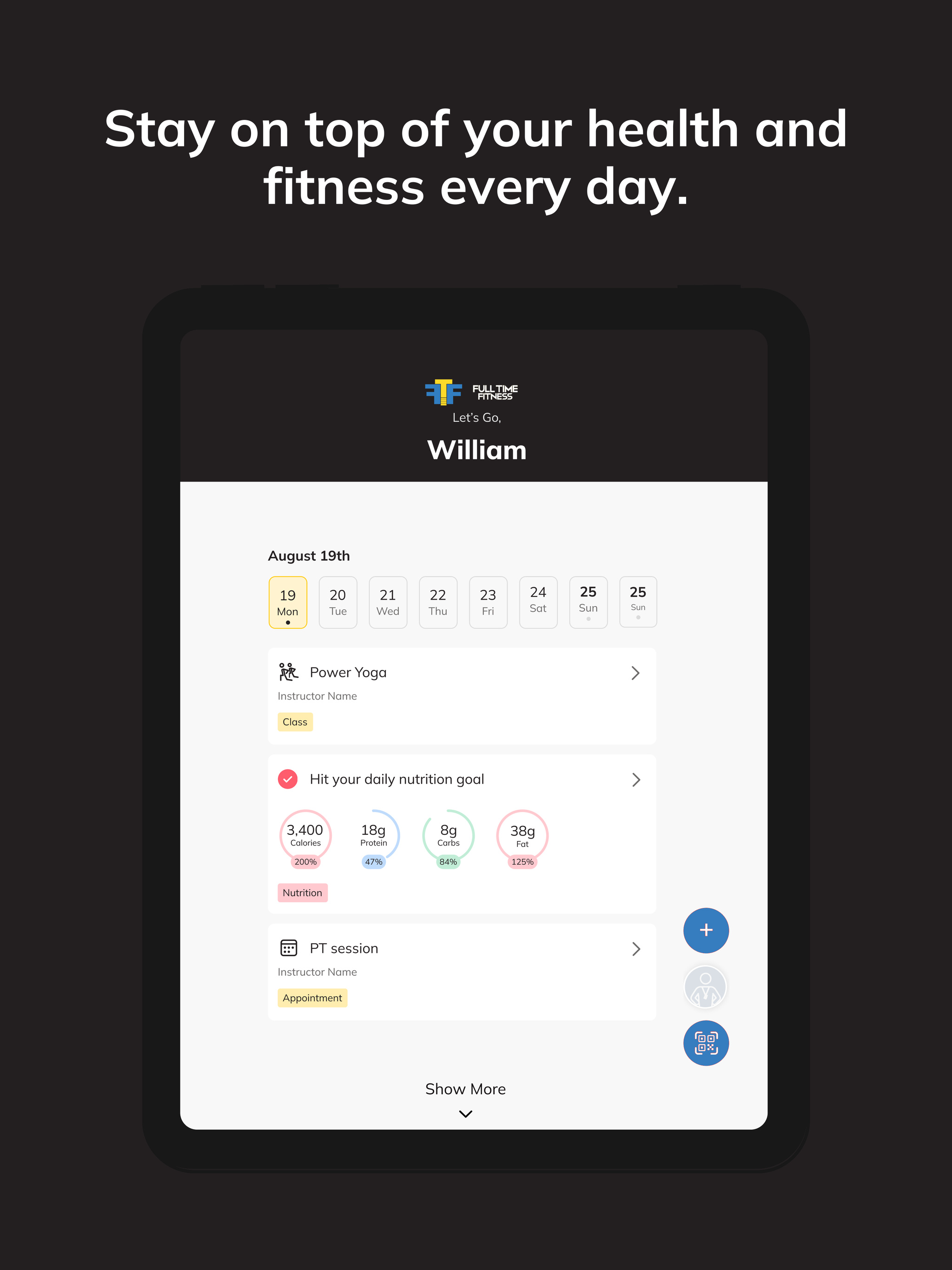 Full Time Fitness screenshot 14