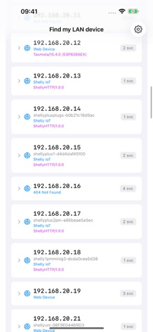 Find my LAN device Screenshot 1 of 6