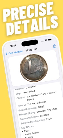 Coin Identifier : Value Buddy Screenshot 4 of 4