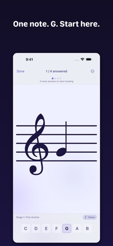 StaffReader: Learn Sheet Music Screenshot 1 of 8