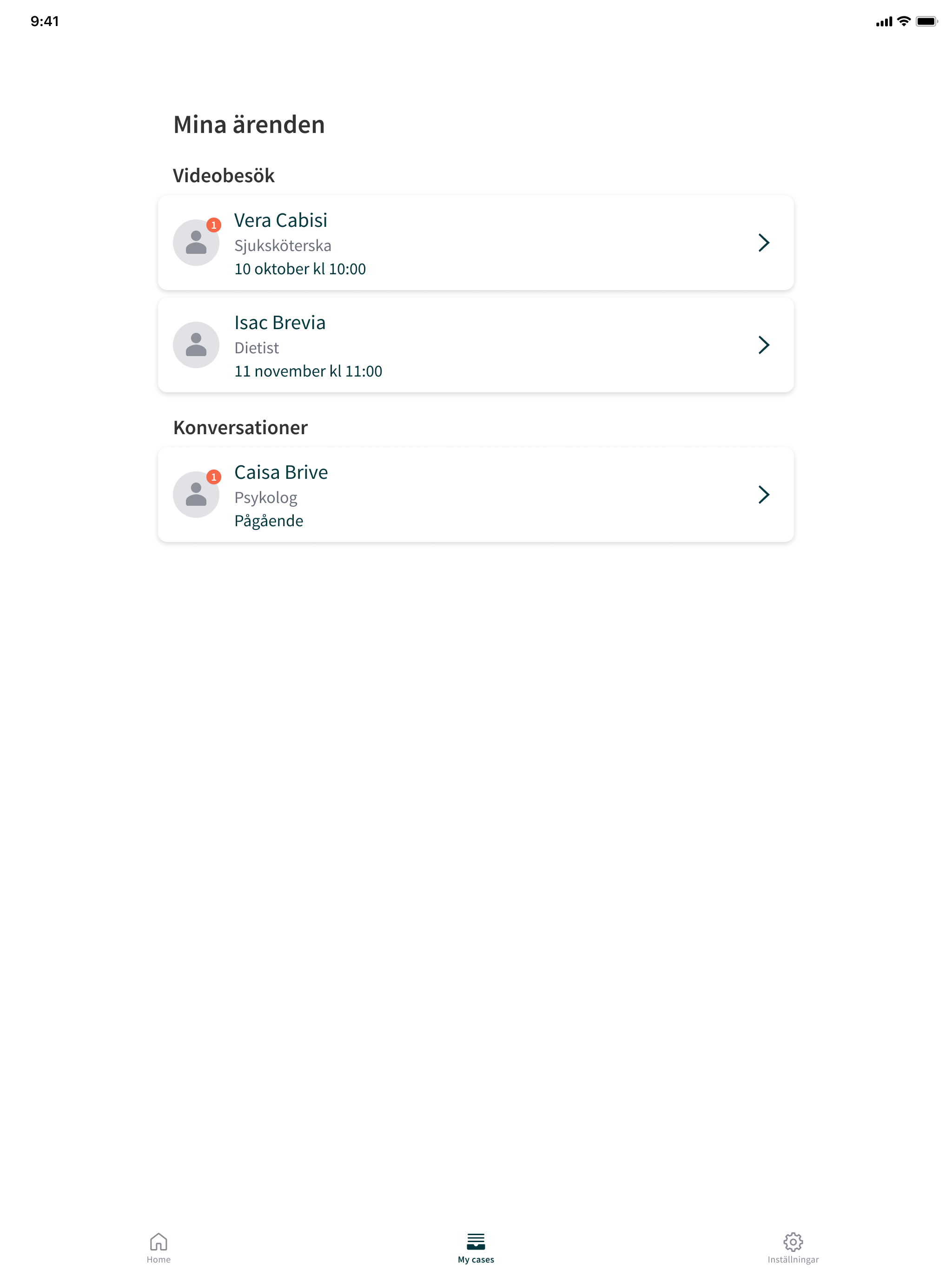 Aleris - vård i mobilen screenshot 10