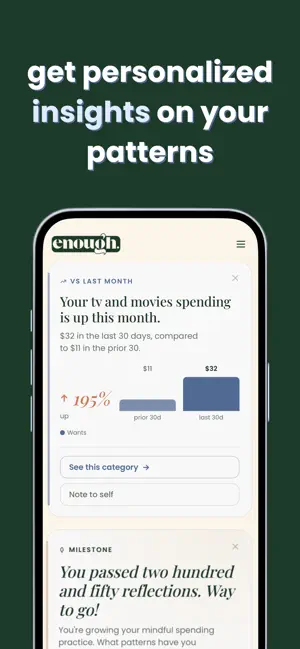enough. money mindfulness screenshot 3