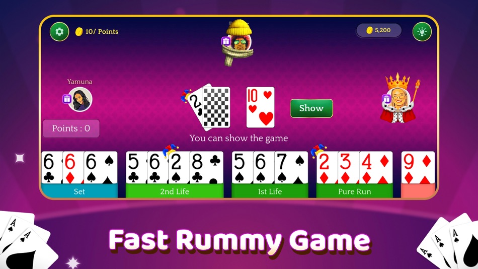 #1. Rummy - Offline Card Game (iOS) 由: Yarsa Labs
