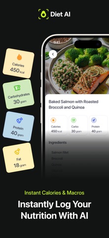 Diet AI - Calorie Tracker iPhone screenshot