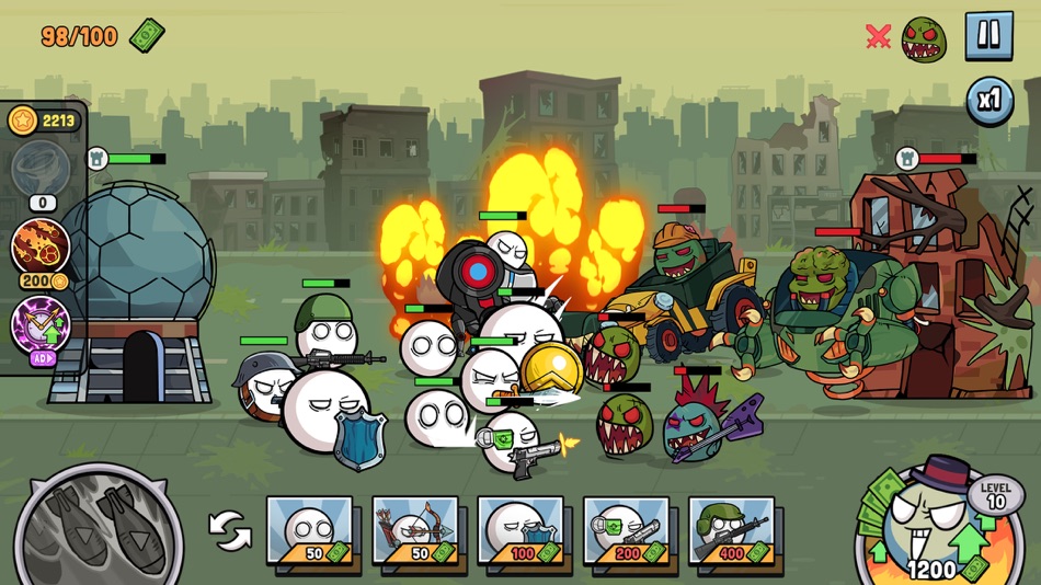 #4. Balls vs Zombies: No Escape (iOS) 由: PHOENIX GLOBAL