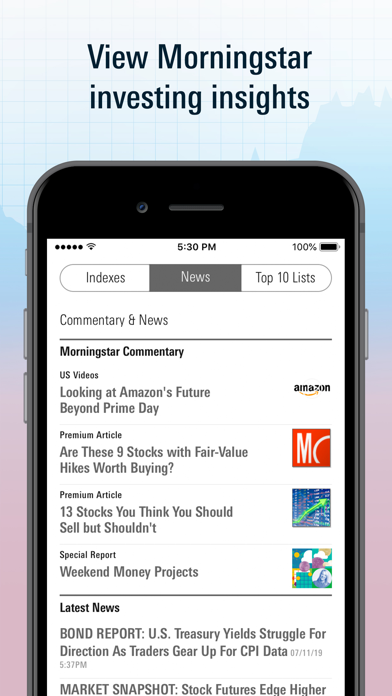 Morningstar Investor Screenshot