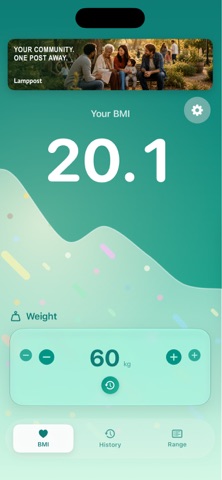 BMI Basics screenshot