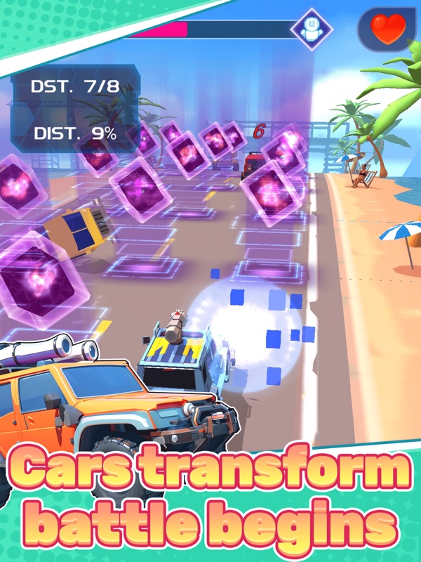 Smash Car: Robot Racing screenshot 11