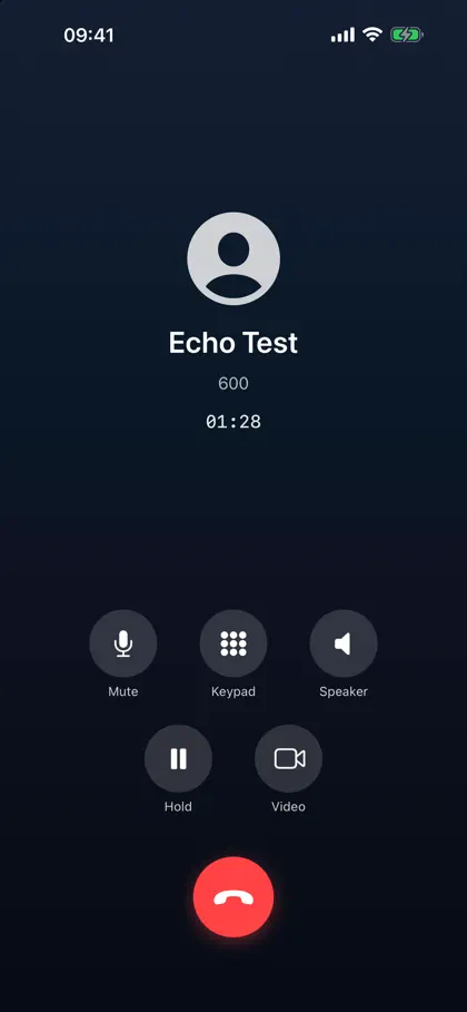 Screenshot 4 von 4 zu UpaSip Phone