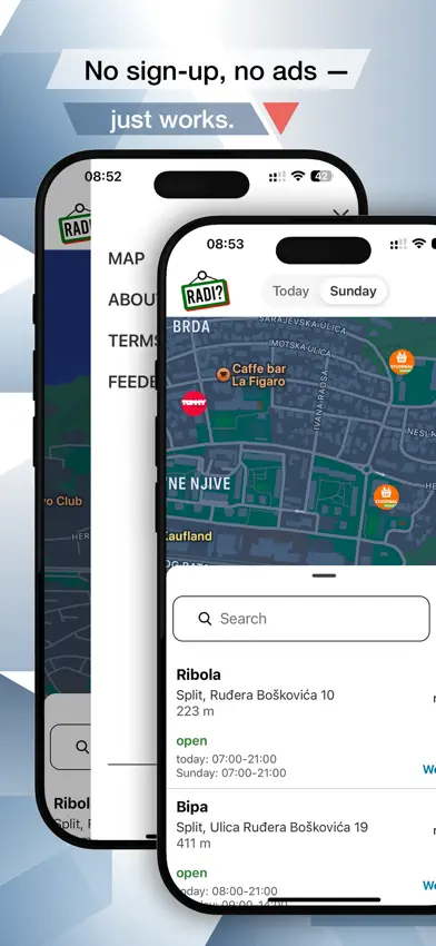 Radi? - what’s open on Sunday? screenshot 5