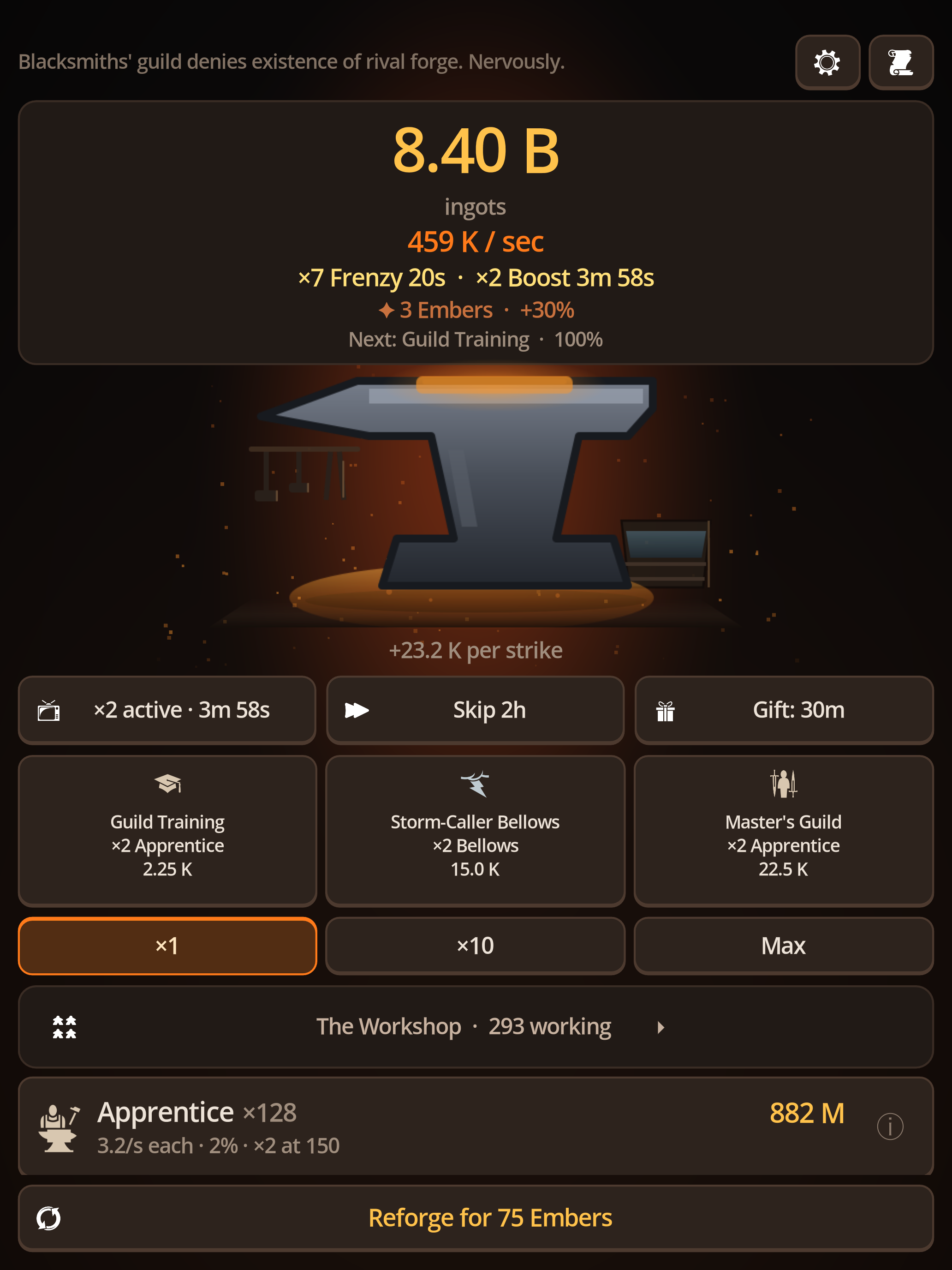 Idle Forge screenshot 6