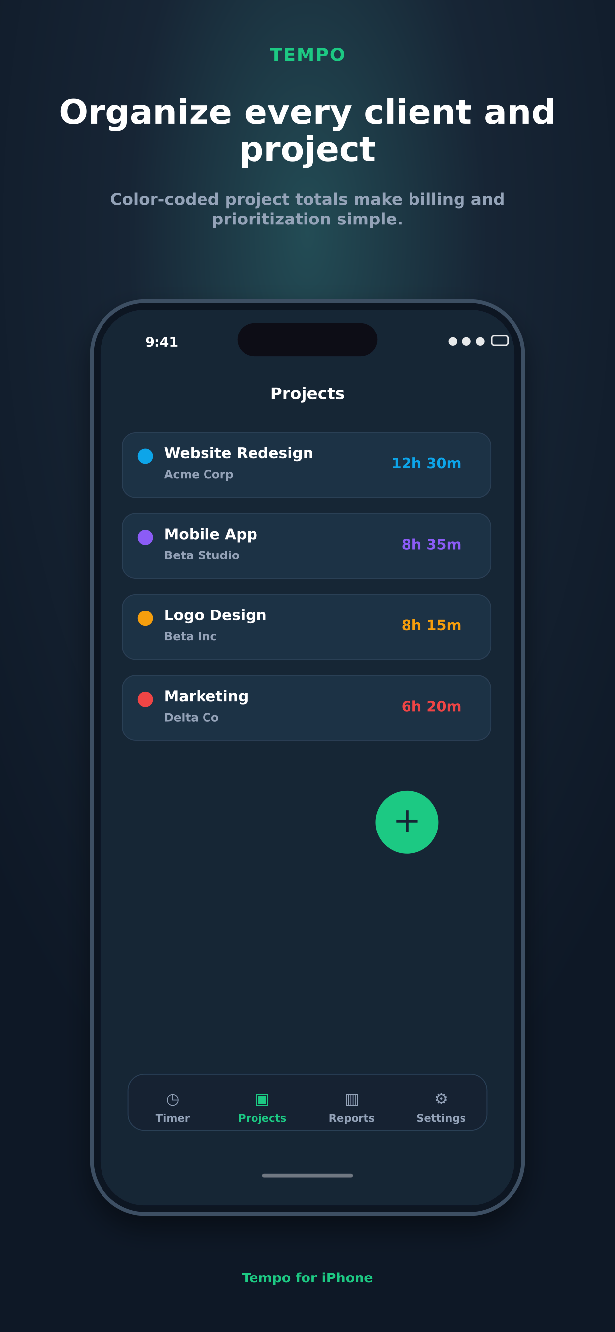 Tempo - Timekeeper screenshot 4