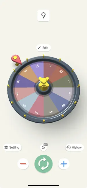 Spin The Wheel !! screenshot 1