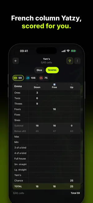 Bone: Dice Score Keeper screenshot 2