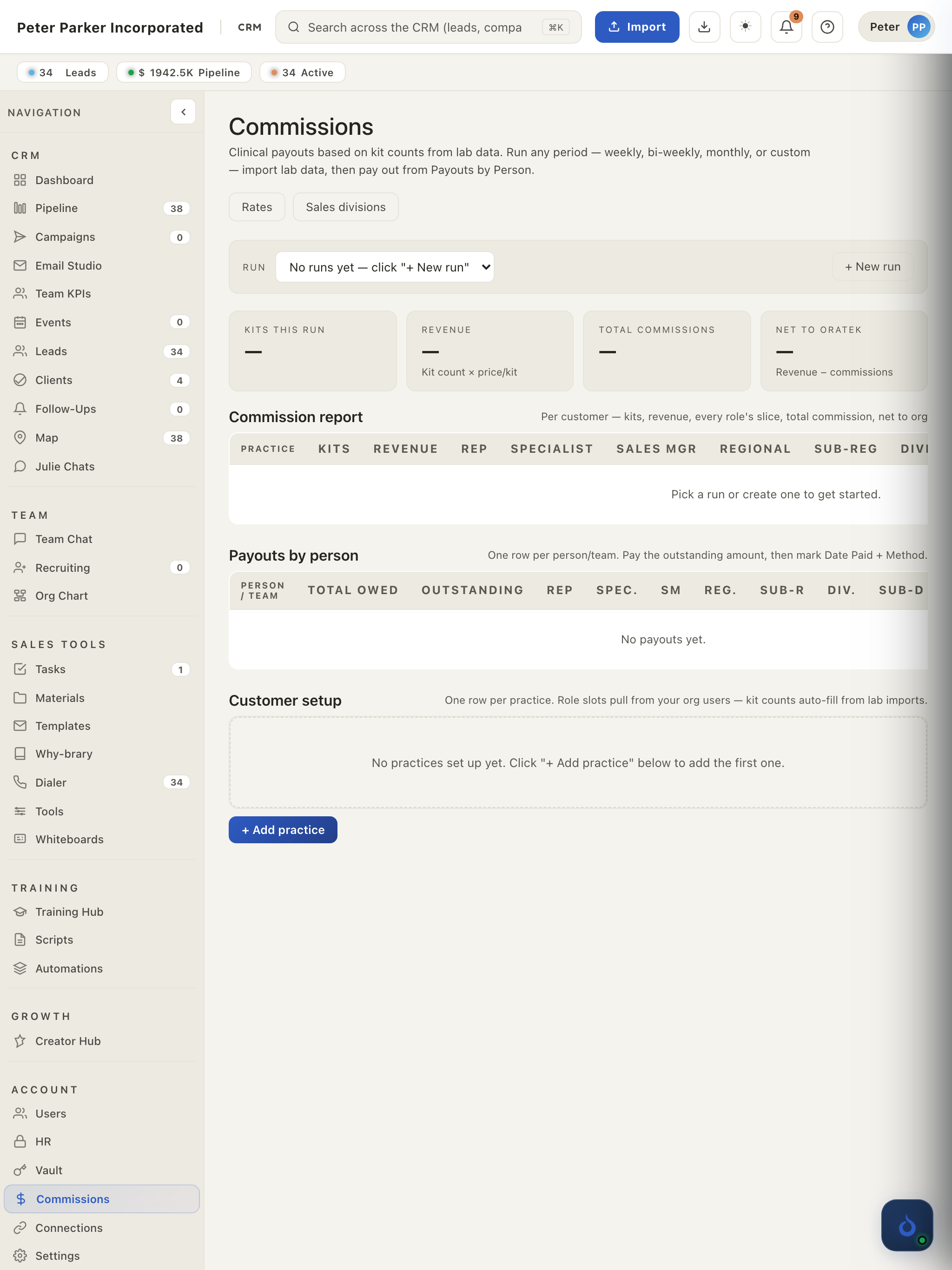 OraTek CRM screenshot 8