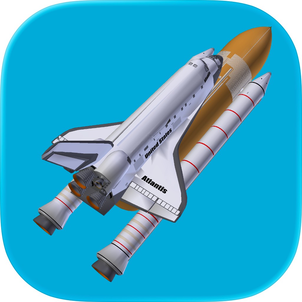 Apple App Store cover for Space Shuttle AR