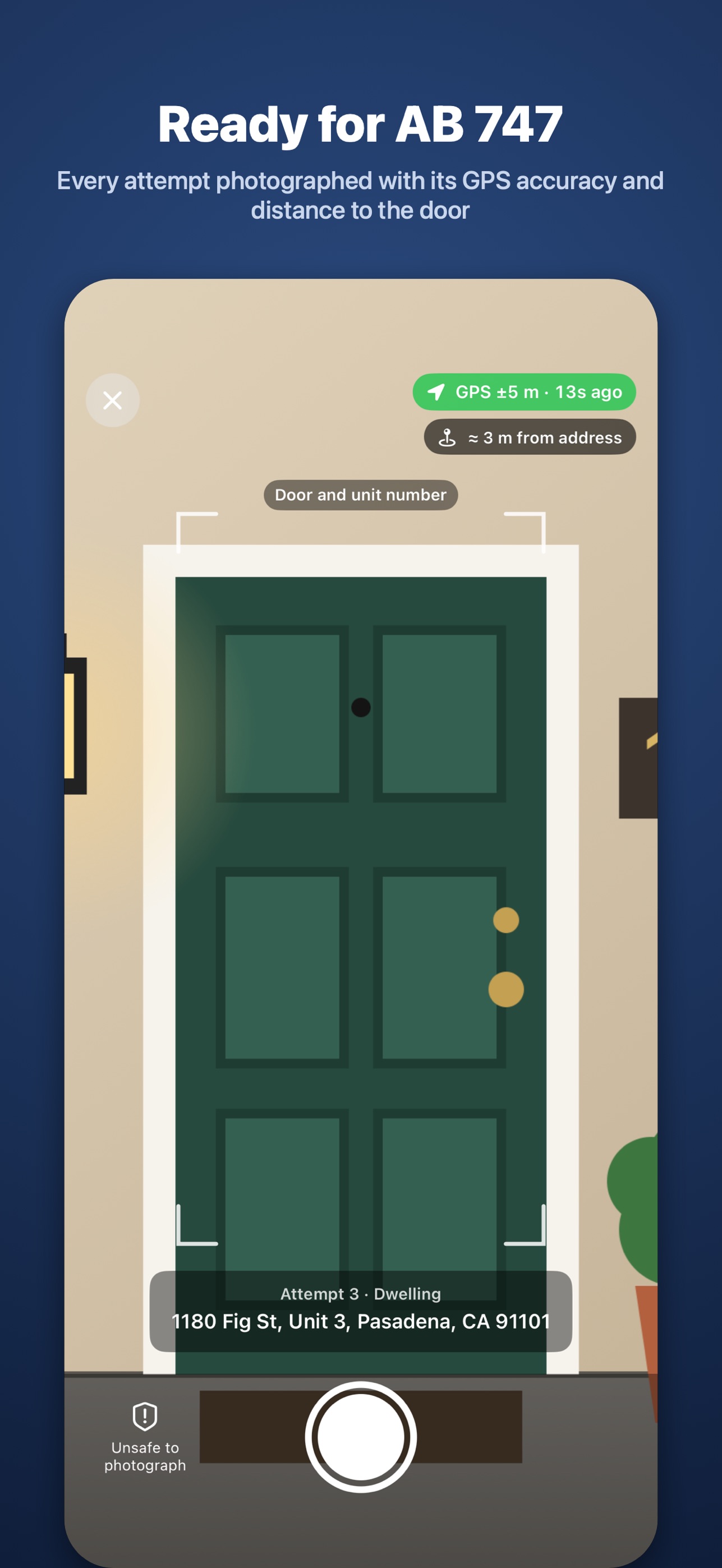 Screenshot 1 of Affiant: Proof of Service