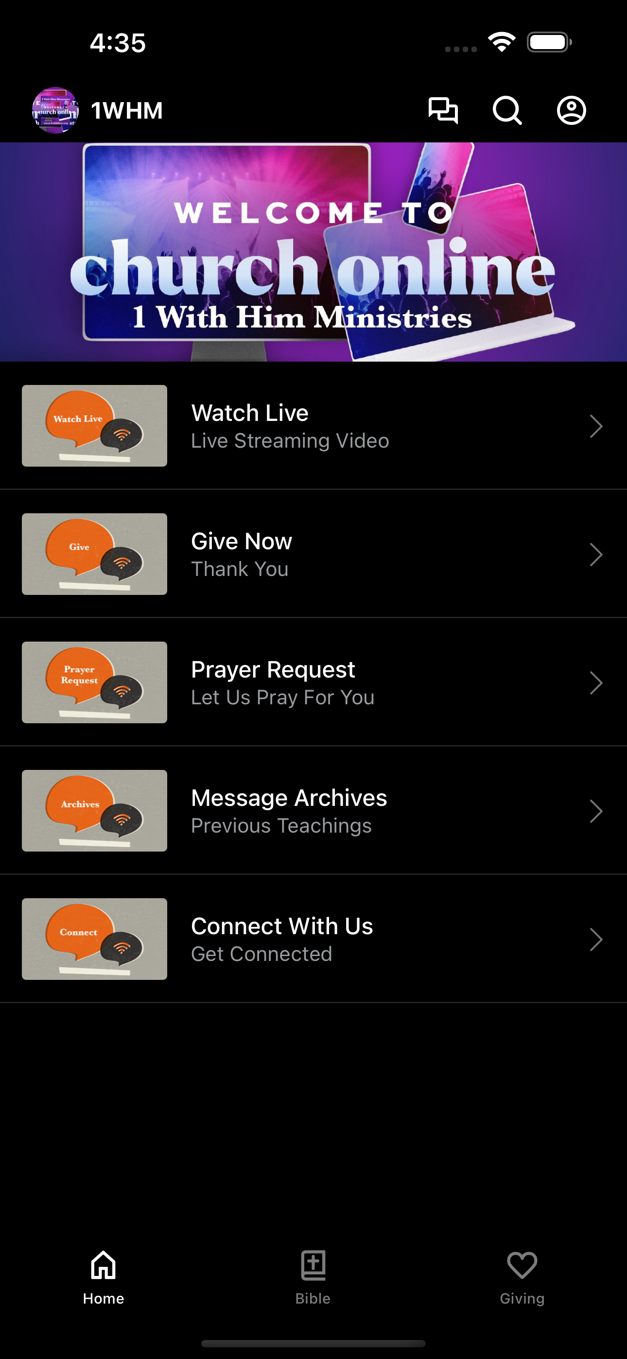 1 With Him MInistries