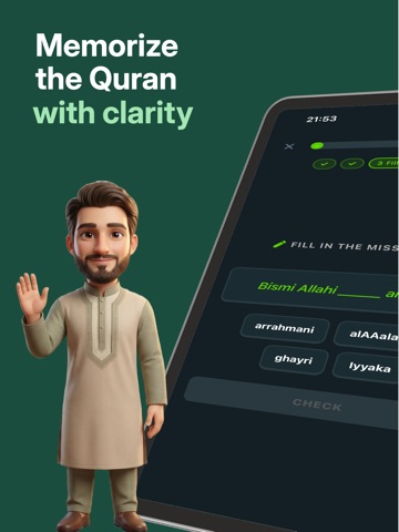 Sabr: Quran Memorization App Store preview screenshot 6