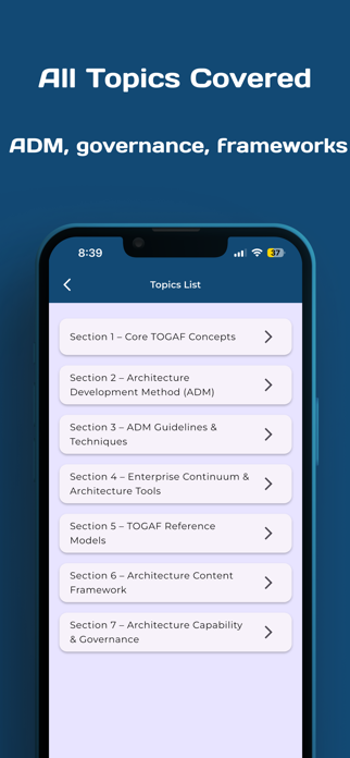 TOGAF Certification Prep Screenshot 4 of 10