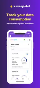 Wavee Global eSIM screenshot #2 for iPhone