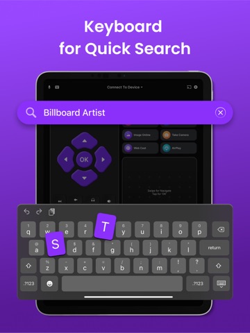 TV Remote - Universal Control・ iPad screenshot