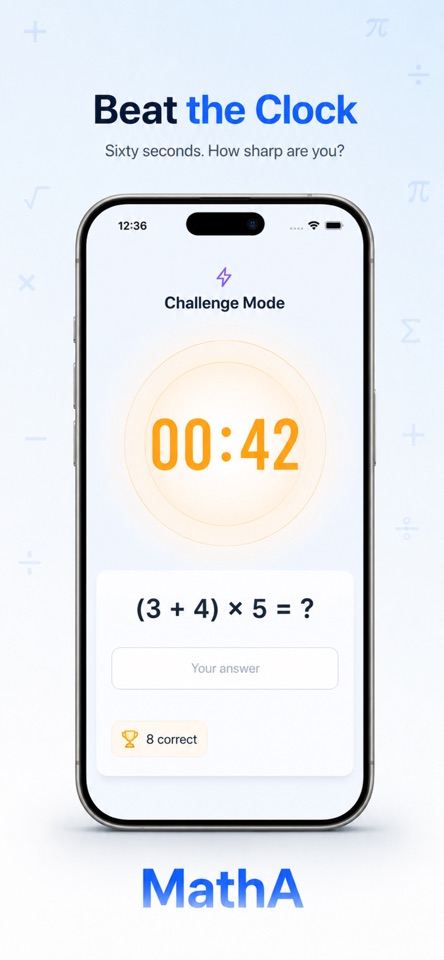 MathA: Mental Math Practice screenshot 2