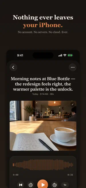 Postcard - Voice Journal screenshot 4