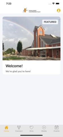 Parkway Heights UMC app screenshot