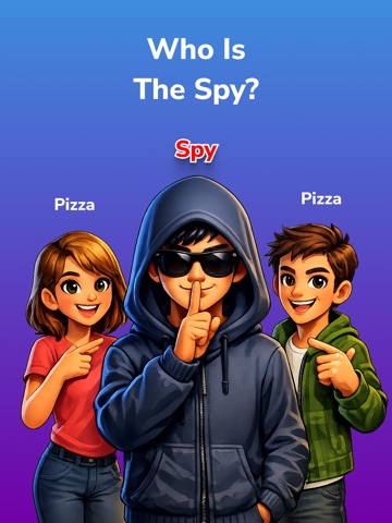 Who is the Spy? Party Game iPad screenshot
