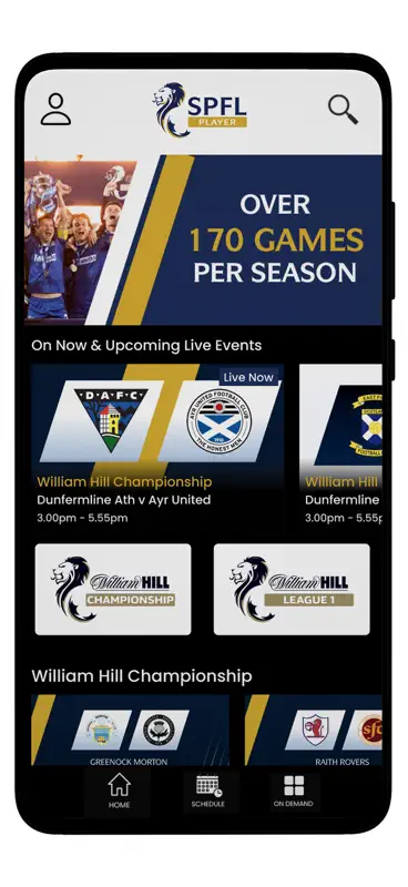 SPFL Player screenshot 1 of 3
