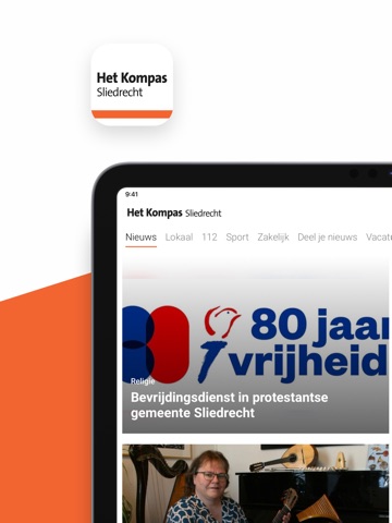 Het Kompas Sliedrecht iPad screenshot
