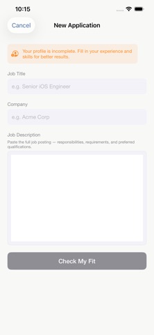 ResumeFit Screenshot 4 of 4
