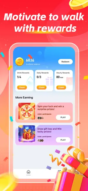 WalkRewards-win coins by steps screenshot 3