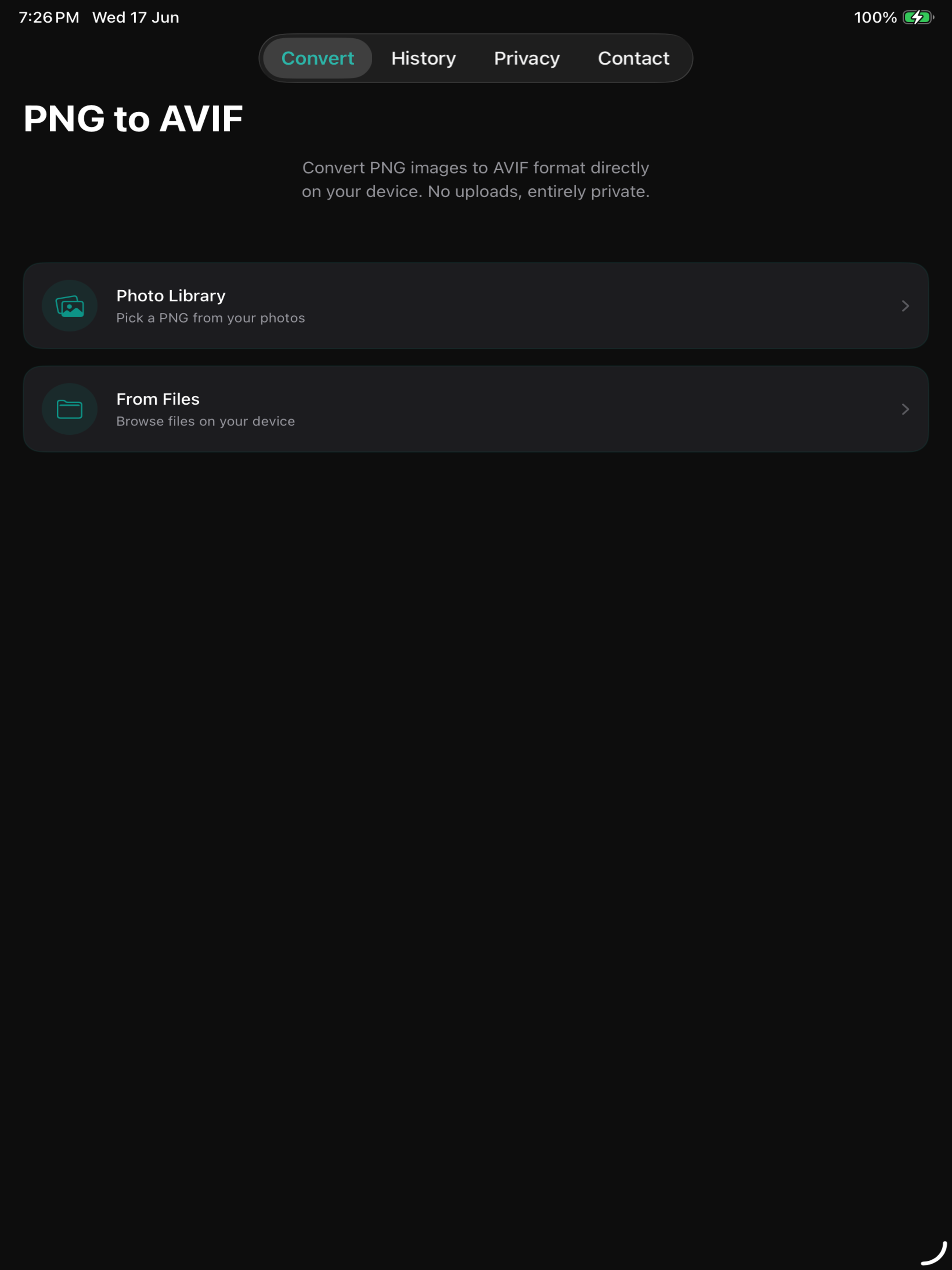 PNG to AVIF Converter screenshot 5