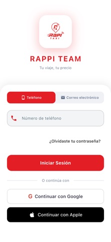 Rapi Team - Viajes y Envios screenshot