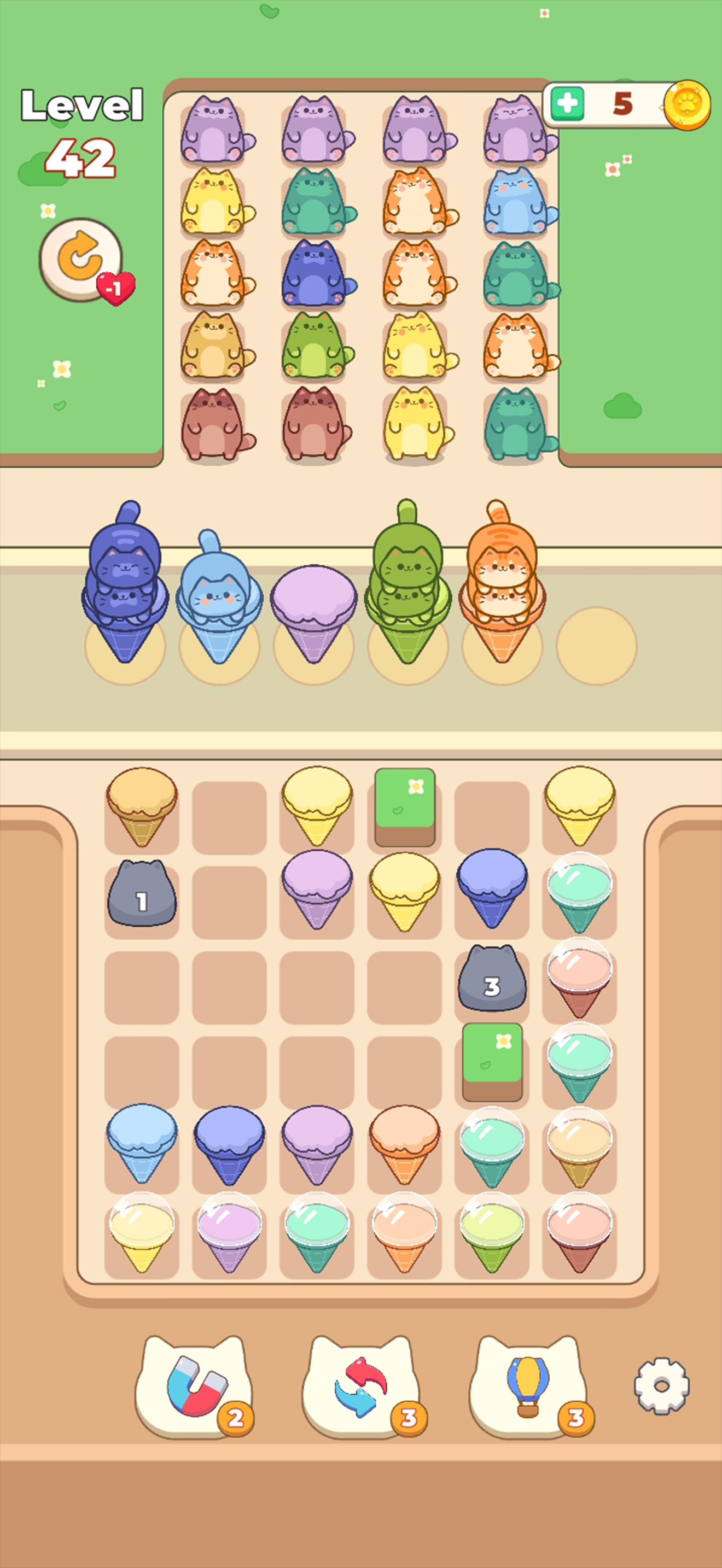Cat Away: Ice Cream Jam screenshot 8