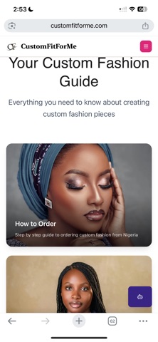 CustomFitForMe screenshot