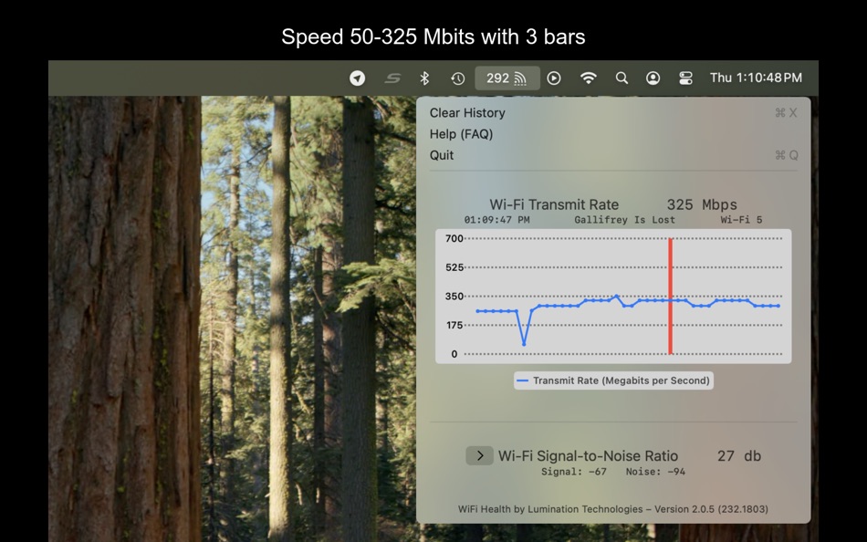 #2. WiFi Health (macOS) Podle: James Guyton