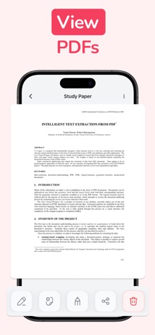 JPEG to PDF Converter: ScanIt iPhone screenshot