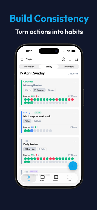3by4: Task & Goal Planner Screenshot 4 of 8