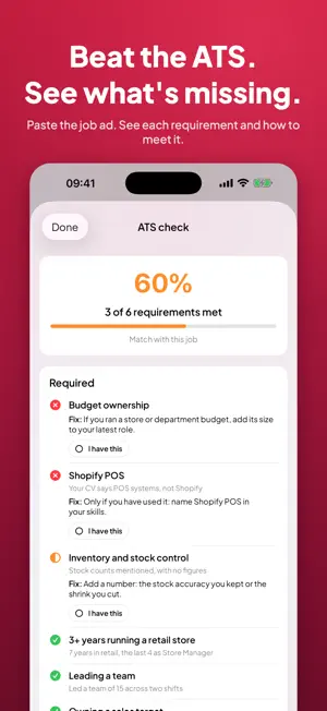 CV Maker AI: Resume & ATS screenshot 3