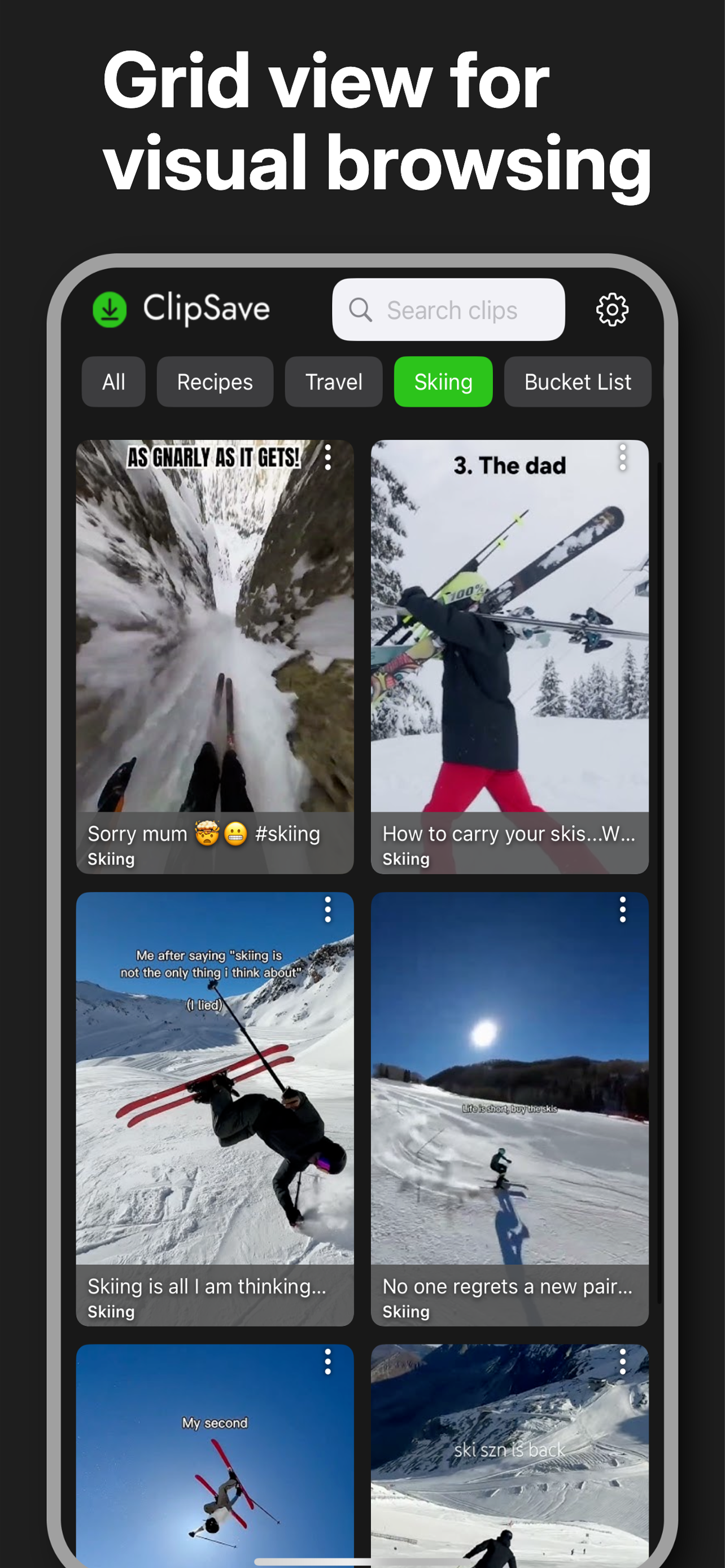 ClipSave – Save Video Clips screenshot 5