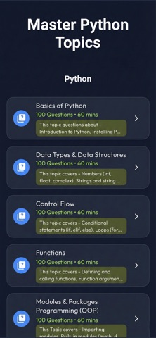 iQuizMaster Pro – Learn & Test Screenshot 2 of 5