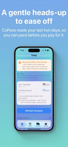 CoPace: Pacing & Fatigue Screenshot 6 of 8